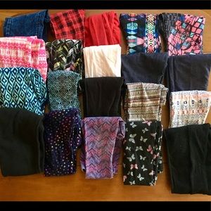 Lot of Girls Pants 7/7-8/8